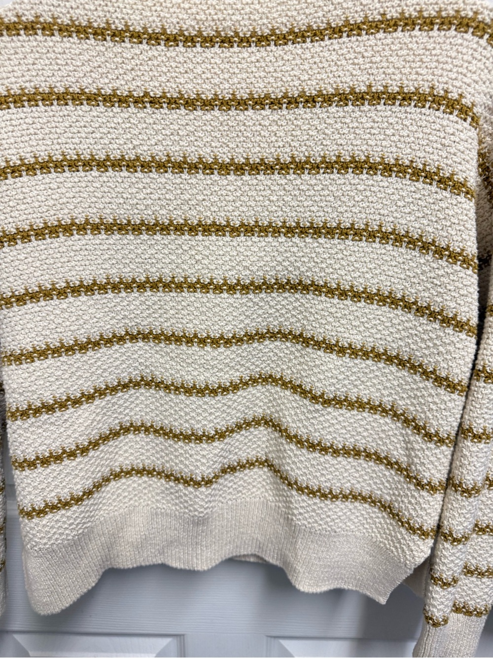 Madewell Striped Chunky Knit Sweater - Picture 10 of 11